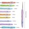 Latest Set of 27 PCS Small Size Crochet Hook Set with Case,Ergonomic Handle Crochet Hook Needles for Arthritic Hands, Thread Crochet Steel Lace Hooks Size 0.8mm to 2.75mm